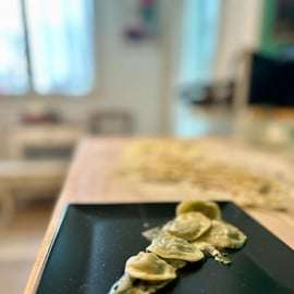 Pádua: aula de culinária com aperitivo e preparação de massas